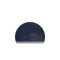 Abnehmende Sichel mit Horizont