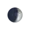 Zunehmende Sichel mit Horizont