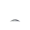 Abnehmender Mond mit Horizont