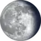 Abnehmender Mond
