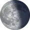 Abnehmender Mond