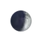 Zunehmende Sichel mit Horizont