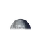 Abnehmender Mond mit Horizont