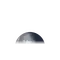 Abnehmender Mond mit Horizont