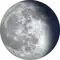 Abnehmender Mond