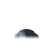 Abnehmender Mond mit Horizont