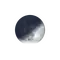 Zunehmende Sichel mit Horizont