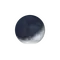 Zunehmende Sichel mit Horizont