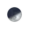 Zunehmende Sichel mit Horizont