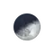 Zunehmende Sichel mit Horizont