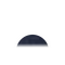 Zunehmende Sichel mit Horizont
