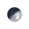 Zunehmende Sichel mit Horizont