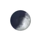 Zunehmende Sichel mit Horizont