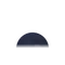 Abnehmende Sichel mit Horizont
