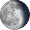Abnehmender Mond