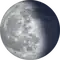 Abnehmender Mond