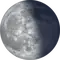 Abnehmender Mond