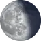 Abnehmender Mond
