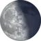 Abnehmender Mond