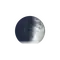 Zunehmende Sichel mit Horizont