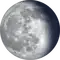 Abnehmender Mond