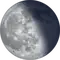 Abnehmender Mond