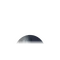 Abnehmender Mond mit Horizont