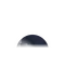 Abnehmender Mond mit Horizont