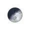 Zunehm. Halbmond mit Horizont