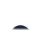 Abnehmender Mond mit Horizont