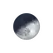 Zunehmende Sichel mit Horizont