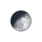Zunehm. Halbmond mit Horizont