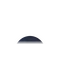 Zunehmende Sichel mit Horizont