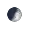 Zunehmende Sichel mit Horizont
