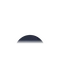 Abnehmende Sichel mit Horizont