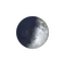 Zunehmende Sichel mit Horizont