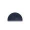 Abnehmende Sichel mit Horizont