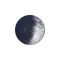Zunehmende Sichel mit Horizont