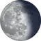 Abnehmender Mond