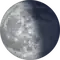 Abnehmender Mond