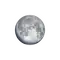 Zunehmender Mond mit Horizont