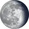 Abnehmender Mond