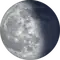 Abnehmender Mond