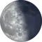 Abnehmender Mond