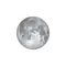 Zunehmender Mond mit Horizont