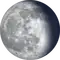 Abnehmender Mond