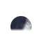 Zunehmende Sichel mit Horizont