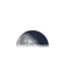 Abnehmender Mond mit Horizont
