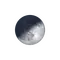 Zunehmende Sichel mit Horizont