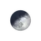 Zunehm. Halbmond mit Horizont
